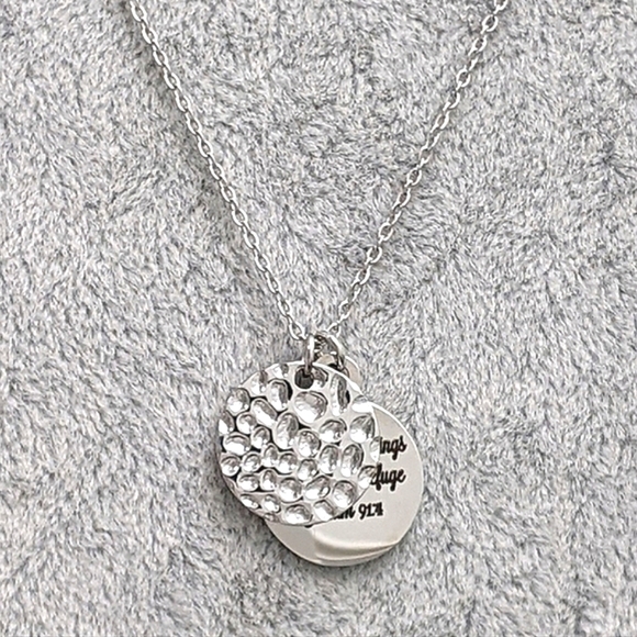 Christian Bible Verse Scripture Necklace - Picture 7 of 11